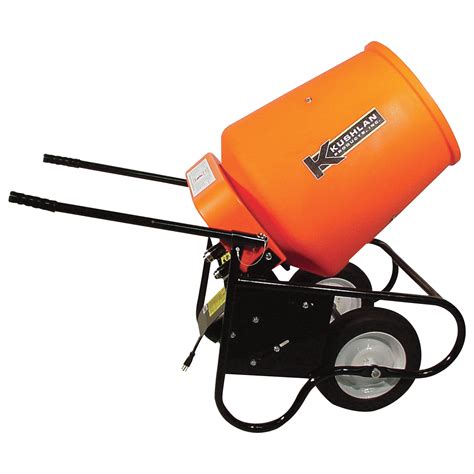 Kushlan cement mixer - Product Details. Universal Mixer Stand for Kushlan models 350W, 350WSB, 350DD, 600W, 600WSB and 600DD. This stand is made of heavy Gauge, welded steel. The three interlocking pieces make it easy to assemble, dismantle and store. This stand fits into a yoke attachment on the mixer frame making it easy to upright the mixer on the stand.